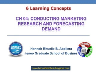 Hannah Rhuelle B. Abellera
Ateneo Graduate School of Business
www.hannahabellera.blogspot.com
 