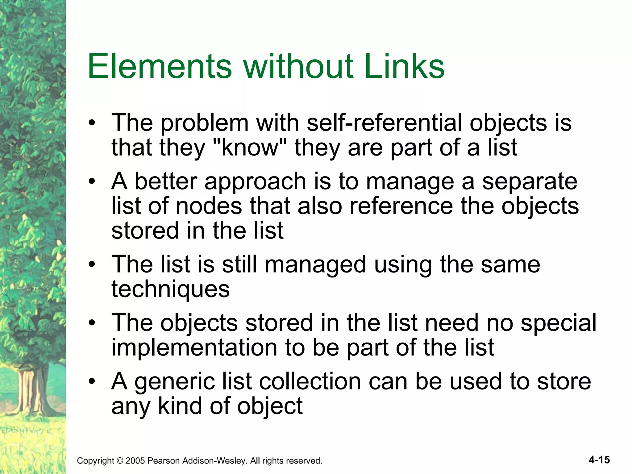 Ch04 Linked List Structure | PPT