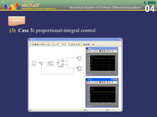 Ch 04 MATLAB Applications in Chemical Engineering_陳奇中教授教學投影片 | PPSX