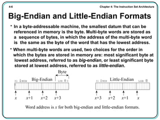 Endian Format computer organization and architecture notes | PPTX