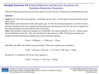AP Chemistry Chapter 4 Sample Exercise | PPT