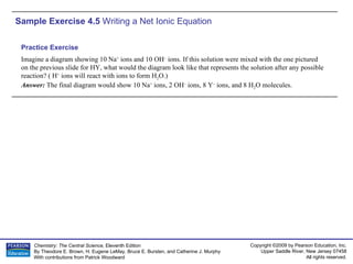 AP Chemistry Chapter 4 Sample Exercise | PPT