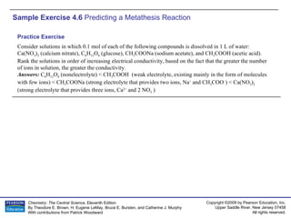 AP Chemistry Chapter 4 Sample Exercise | PPT