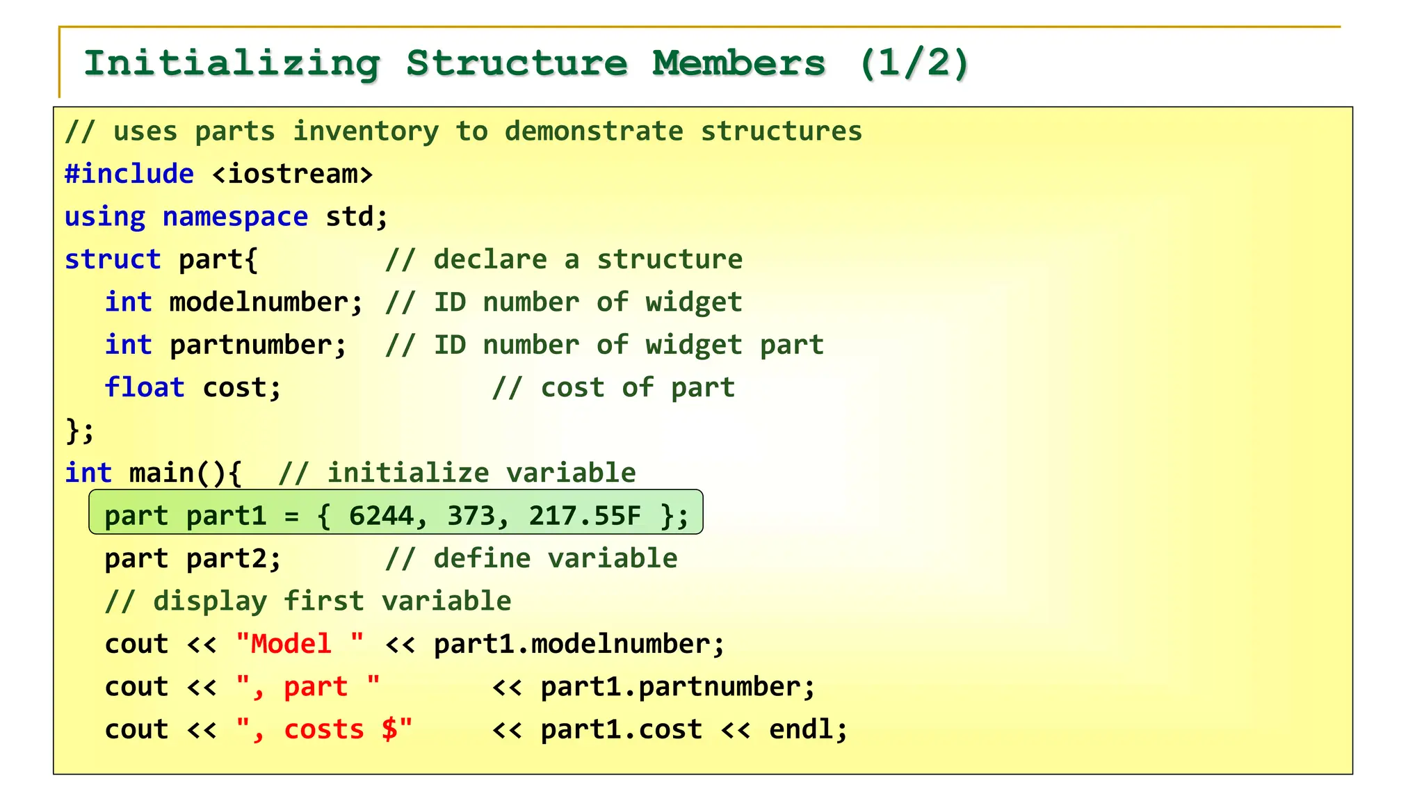 Object Oriented Programming using C++: Ch04 Structures.pptx