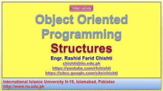 Object Oriented Programming using C++: Ch04 Structures.pptx