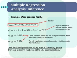 Chapter four Econometrics Estimation and Hypothesis pdf | PDF
