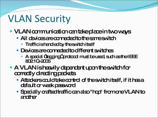 Secure Vlan Ch05 Network Defenses | PPT