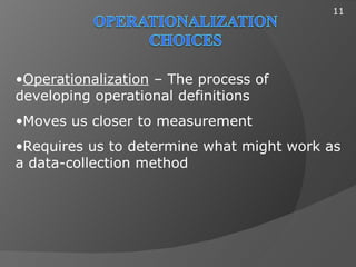 Ch05 Concepts, Operationalization, and Measurement | PPT