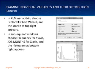CHAPTER 5- DATA EXPLORATION AND VALIDATION | PPT
