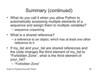 Python Lists and Dictonary. Data Structures | PPT