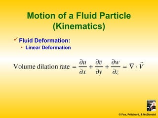 Differential Fluid Example Introduction Differential Fluid Motion Pt1 | PPT