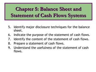 Comprehensive Guide to Balance Sheet and Cash Flow Statement Systems in ...