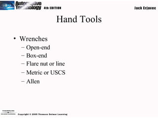 Hand Tools Wrenches Open-end Box-end Flare nut or line Metric or USCS Allen 