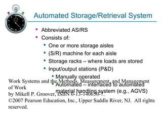 S R Machine Ch05 logistics | PPT