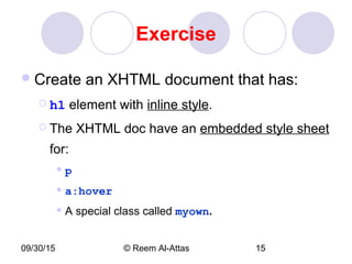 Cascading Style Sheet - CSS | PPT