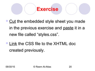 Cascading Style Sheet - CSS | PPT