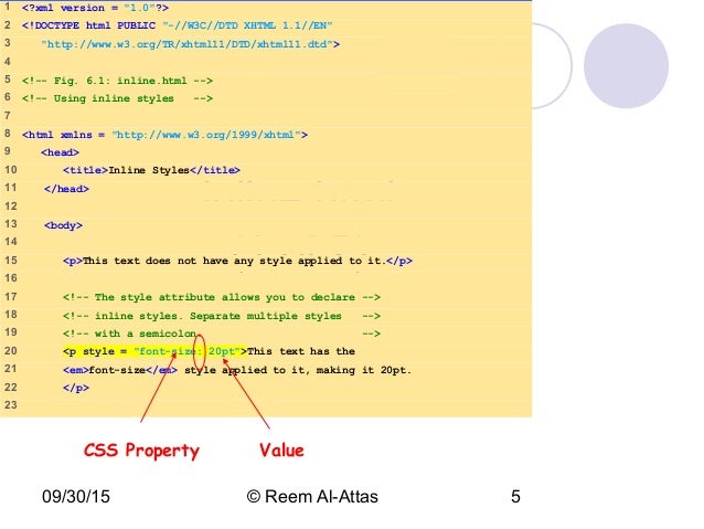 Cascading Style Sheet - CSS