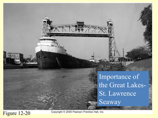 Importance of the Great Lakes-St. Lawrence Seaway  Figure 12-20 