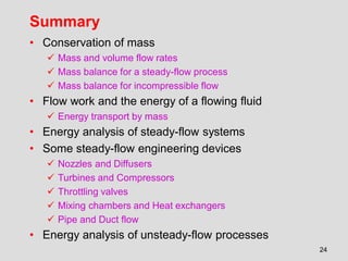 Ch05_Comprehensive Mass and Energy Analysis of Control Volumes in ...
