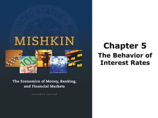 Chapter 5
The Behavior of
Interest Rates
 