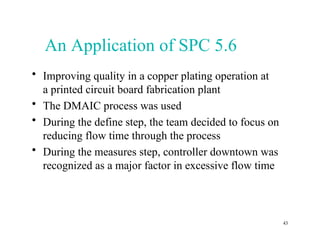 Chapter 5 Methods and Philosophy of Statistical Process Control | PPTX