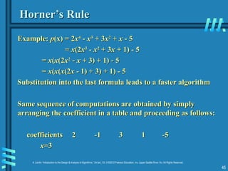 Transform and Conquer Techniques in Algorithm Design and Analysis | PPT
