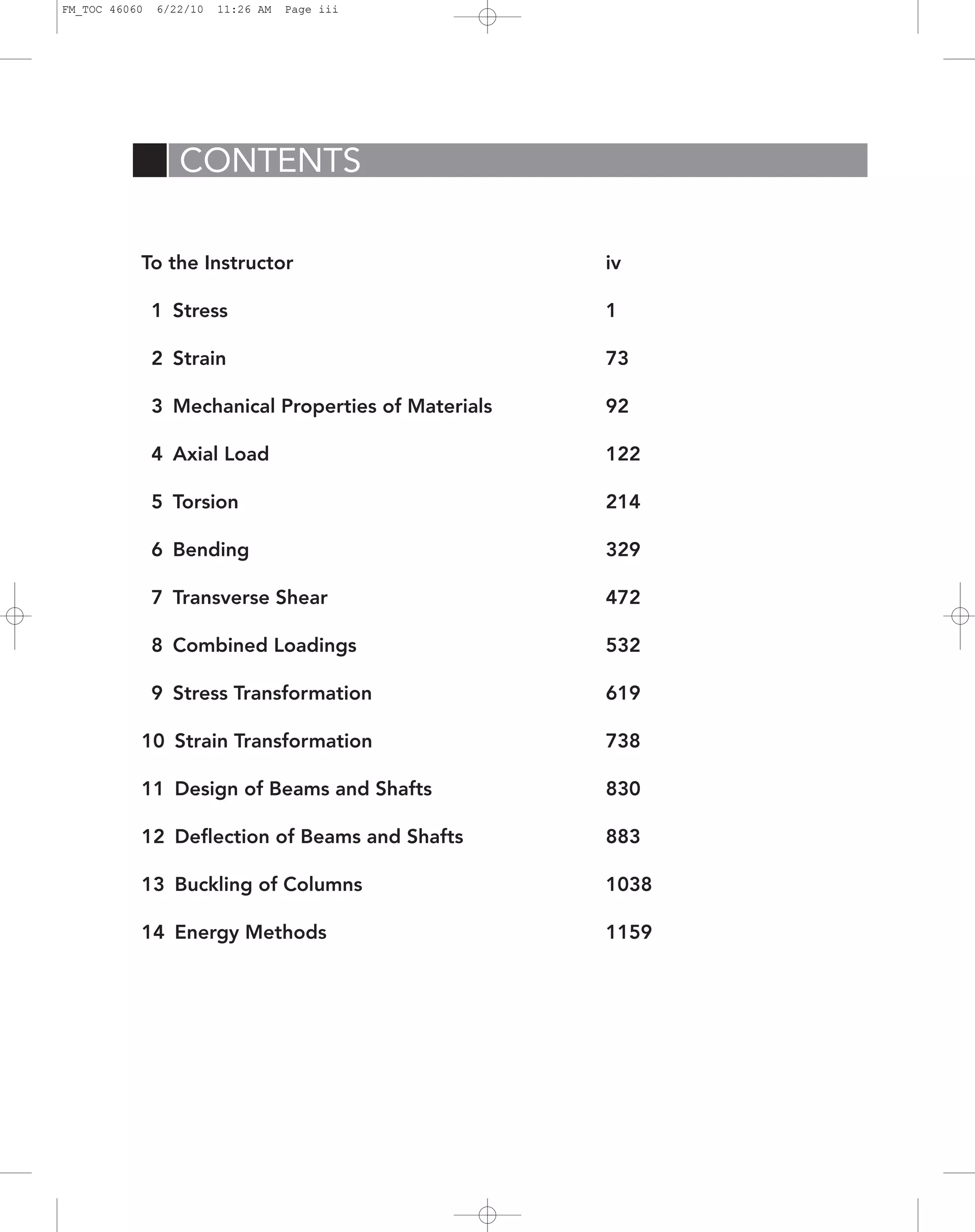 Ch06 07 pure bending & transverse shear | PDF