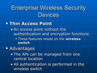 Wireless Net Security Ch06 Wireless Network Security | PPT