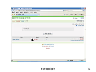 數位學習觀念與實作 