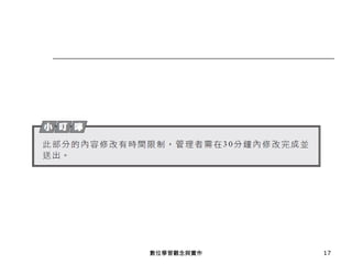 數位學習觀念與實作 