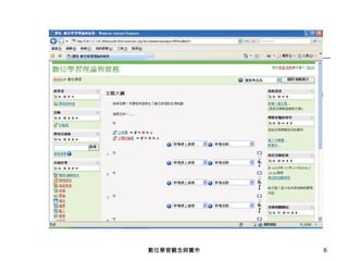 數位學習觀念與實作 
