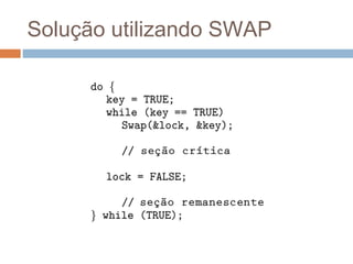 Solução utilizando SWAP
 