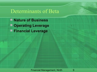 Beta Estimation and The Cost of Equity | PPT
