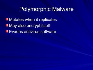malware introduction ppt test comptia security | PPT