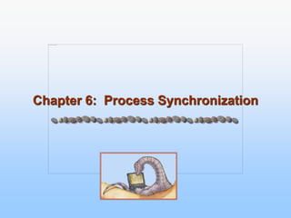Process synchronisation. Chapter ....... | PDF