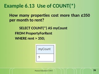 Chapter 6 SQL data manipulation System analysis | PPT