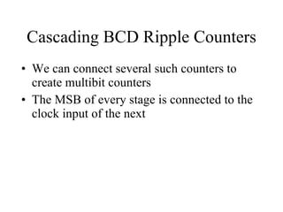 Comprehensive Guide to Registers, Counters, and Synchronous Circuits in ...
