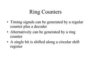Comprehensive Guide to Registers, Counters, and Synchronous Circuits in ...