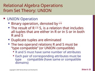 Relational Window ch06-The Relational Algebra and CalcIntroduction. Literature Review ...