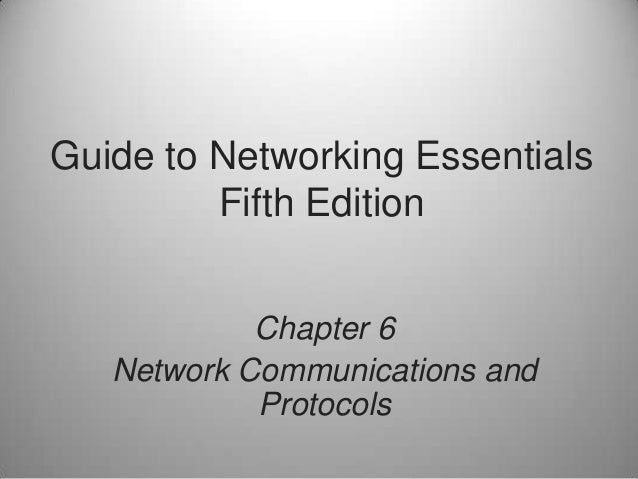 Chapter 6 Networking