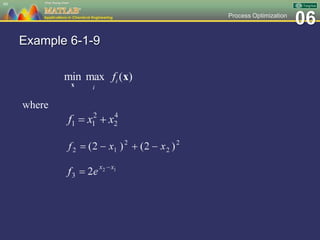 06Process Optimization
Example 6-1-9
60
where
 