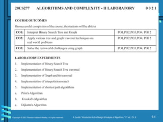 Transform and Conquer Algorithms and Analysis.ppt
