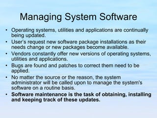 Ch06 system administration | PPT