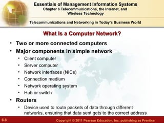 Computer Telecommunication ch06__Telecommunications_the_Internet_and_Wireless_Technology.ppt
