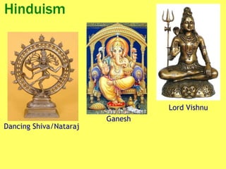 Hinduism Lord Vishnu Dancing Shiva/Nataraj Ganesh 