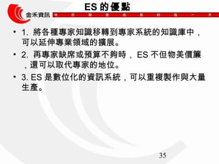 35 
ESăc 
? 1. N֪RDϵy֪RУ 
쌣IIĔUչ 
? 2. ٌȱϯA㲻rESr 
߀ȡҵĵλ 
? 3. ESǔλYӍϵy}uc 
a 
 