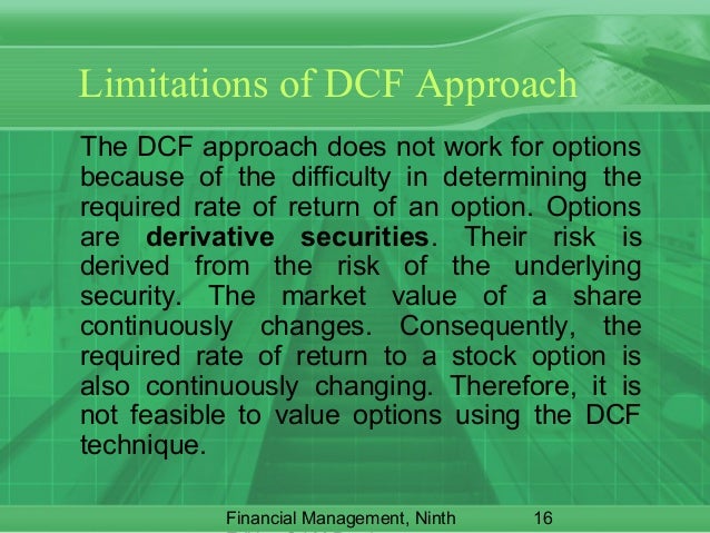 Stock options dcf
