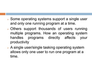 Ch # 07 operating system | PPT