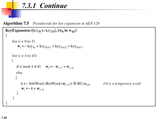 advance encryption and decryption AES & DES algorithm.ppt