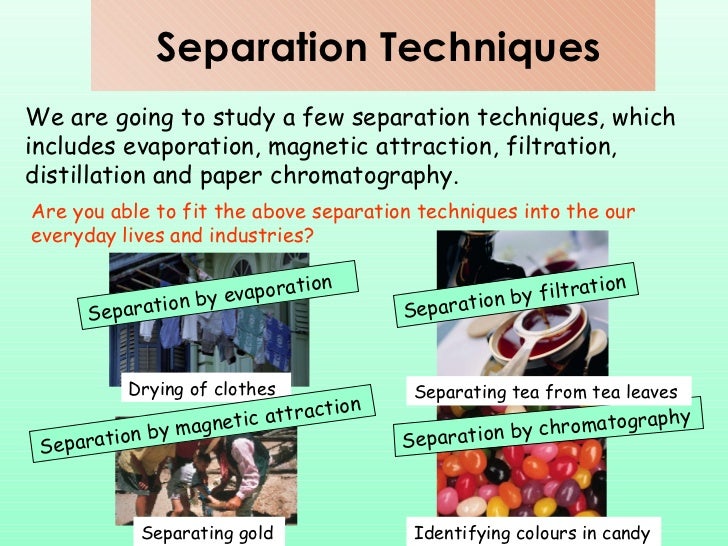 Ch07 separation techniques